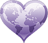Gif animé coeur comique